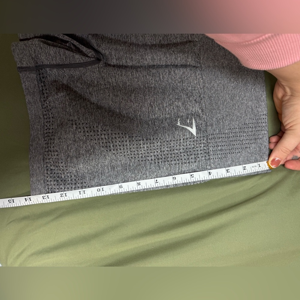 Gymshark Charcoal Athletic Shorts - Picture 4 of 5
